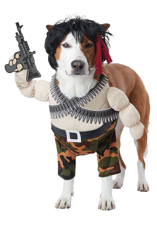 Rambo Dog Costume